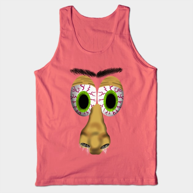 Eyeball person Tank Top by Popoffthepage